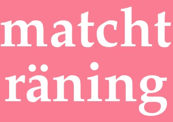Synonym matchträning