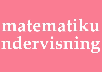 Synonym matematikundervisning