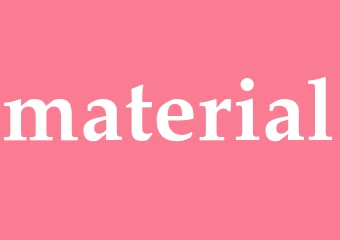 Synonym material