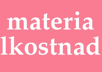 Synonym materialkostnad