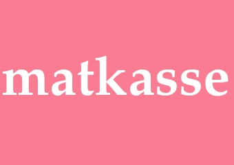 Synonym matkasse