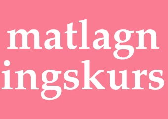 Synonym matlagningskurs