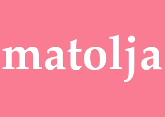 Synonym matolja