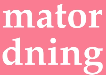 Synonym matordning