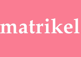 Synonym matrikel