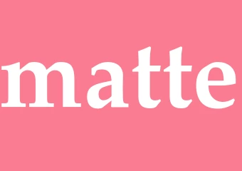 Synonym matte