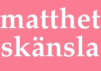 Synonym matthetskänsla