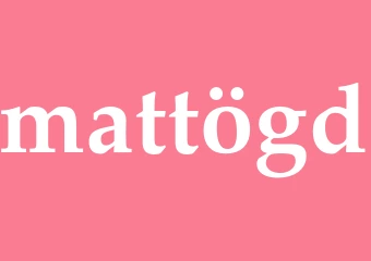 Synonym mattögd