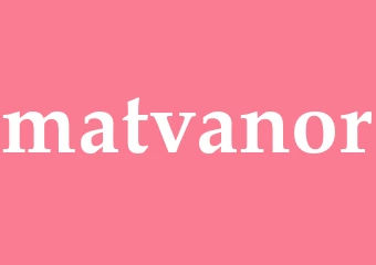 Synonym matvanor