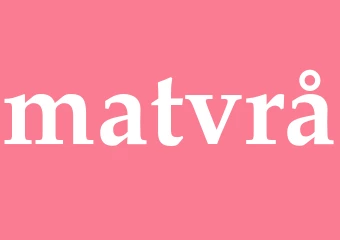 Synonym matvrå