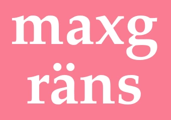 Synonym maxgräns