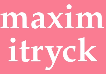 Synonym maximitryck