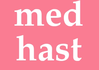 Synonym med hast