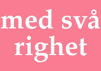 Synonym med svårighet