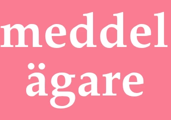 Synonym meddelägare