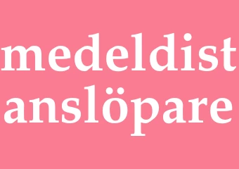 Synonym medeldistanslöpare