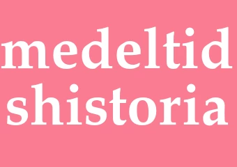 Synonym medeltidshistoria