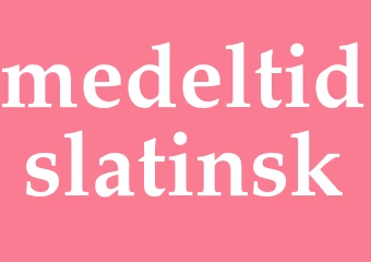 Synonym medeltidslatinsk