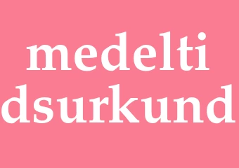 Synonym medeltidsurkund