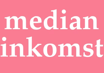 Synonym medianinkomst