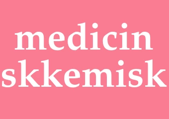 Synonym medicinskkemisk