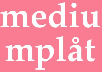 Synonym mediumplåt