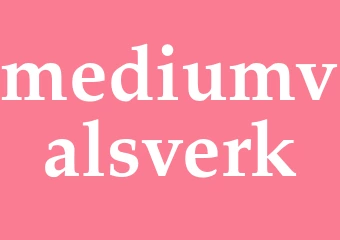 Synonym mediumvalsverk