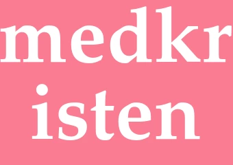 Synonym medkristen