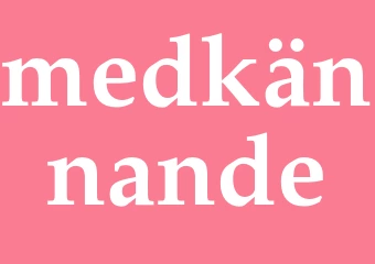 Synonym medkännande