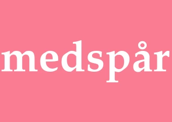 Synonym medspår