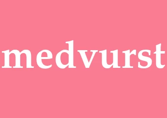 Synonym medvurst