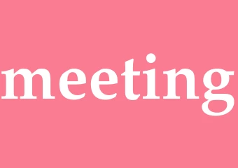 Synonym meeting