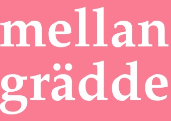 Synonym mellangrädde