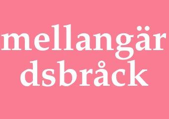 Synonym mellangärdsbråck