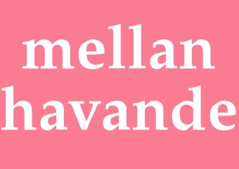 Synonym mellanhavande