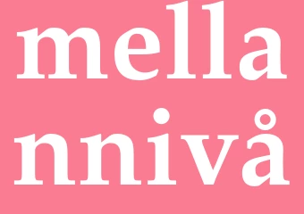 Synonym mellannivå
