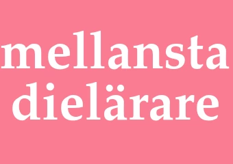 Synonym mellanstadielärare