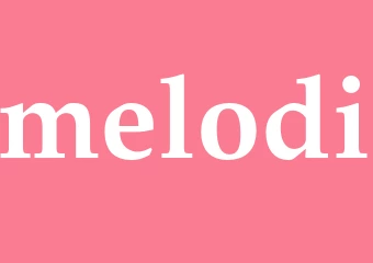 Synonym melodi