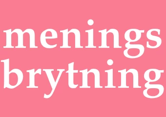 Synonym meningsbrytning