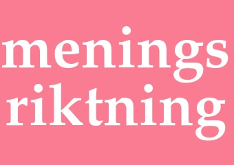 Synonym meningsriktning