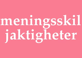 Synonym meningsskiljaktigheter