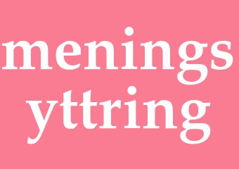 Synonym meningsyttring