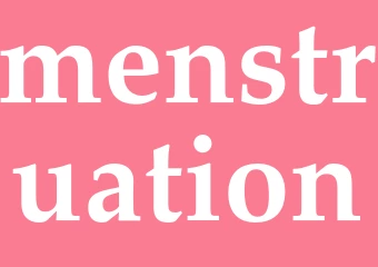 Synonym menstruation