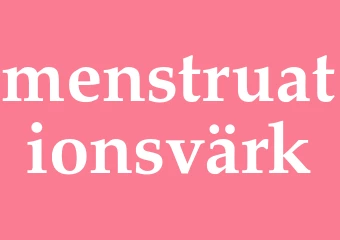 Synonym menstruationsvärk