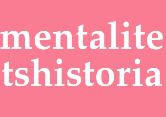Synonym mentalitetshistoria
