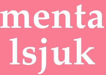 Synonym mentalsjuk