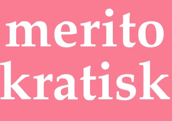 Synonym meritokratisk