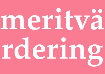 Synonym meritvärdering
