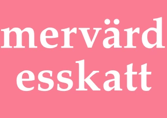 Synonym mervärdesskatt