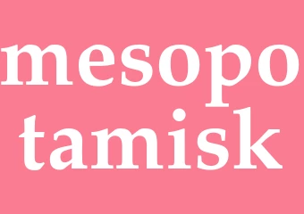 Synonym mesopotamisk